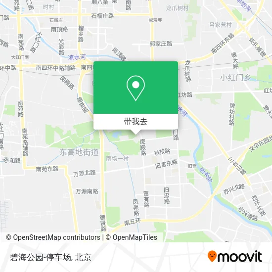 碧海公园-停车场地图