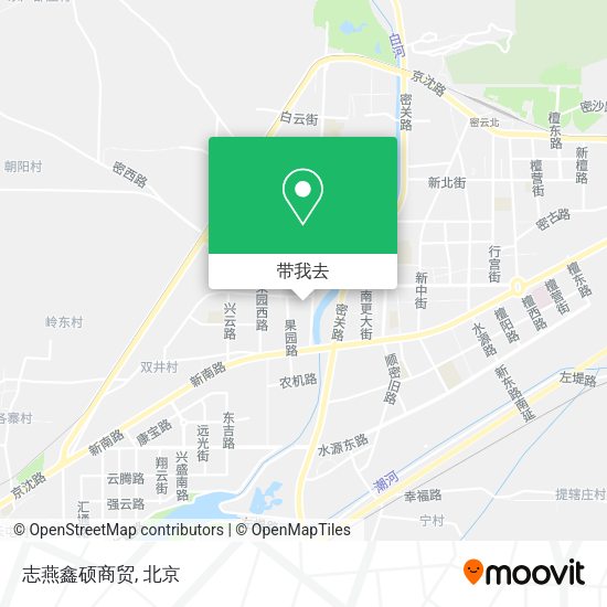 志燕鑫硕商贸地图