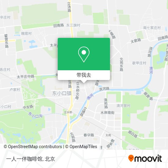 一人一伴咖啡馆地图