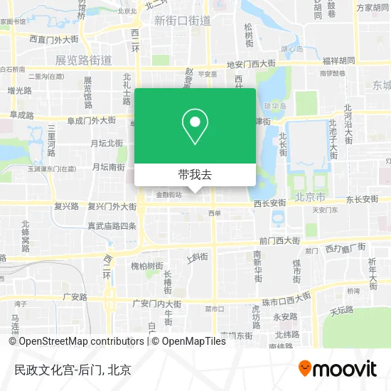 民政文化宫-后门地图