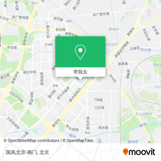 国风北京-南门地图