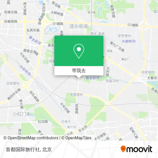 首都国际旅行社地图