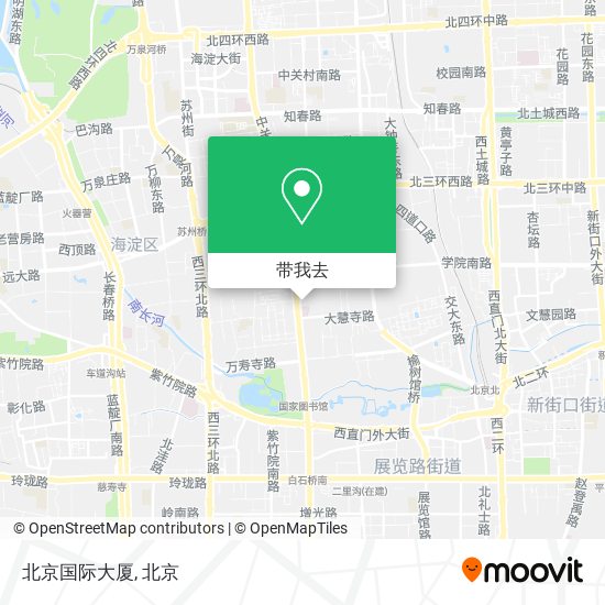 北京国际大厦地图