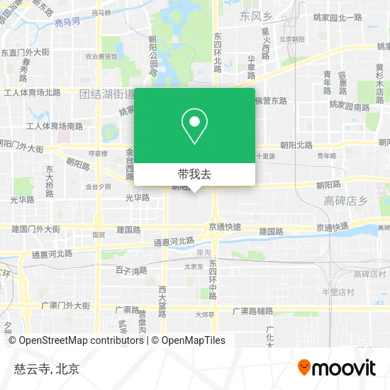 慈云寺地图