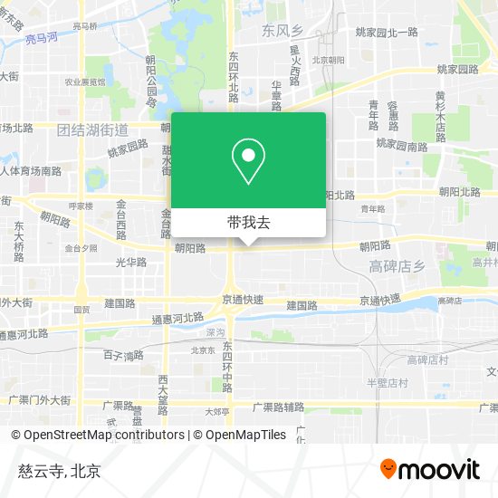 慈云寺地图