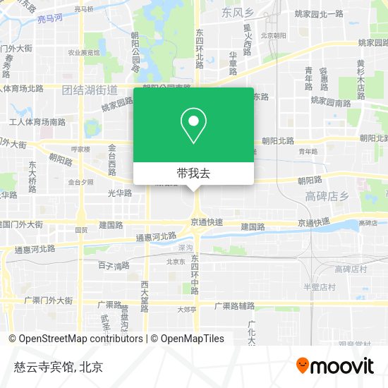 慈云寺宾馆地图
