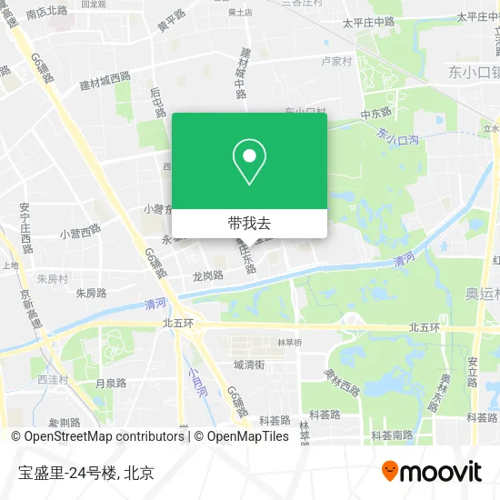 宝盛里-24号楼地图