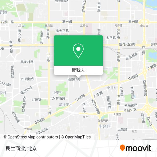 民生商业地图
