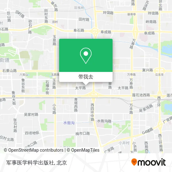 军事医学科学出版社地图