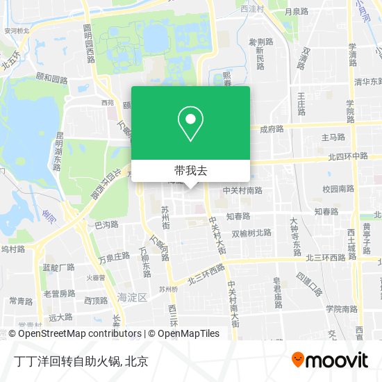 丁丁洋回转自助火锅地图