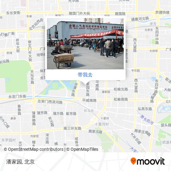 潘家园地图