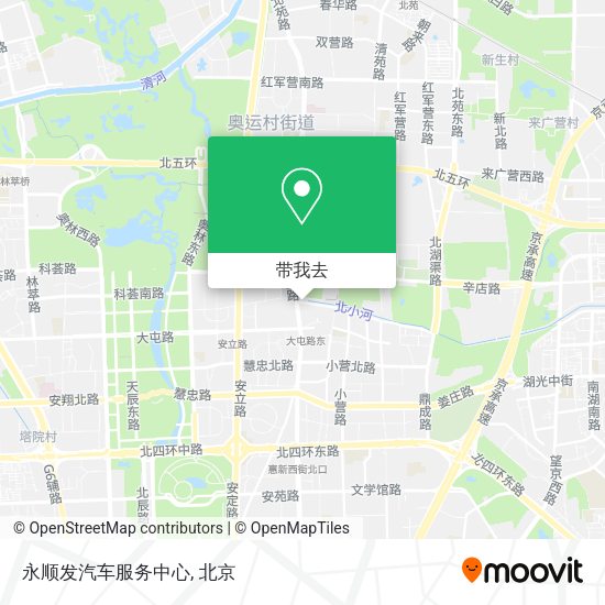 永顺发汽车服务中心地图