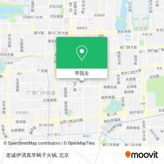 老诚伊清真羊蝎子火锅地图