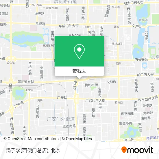 羯子李(西便门总店)地图