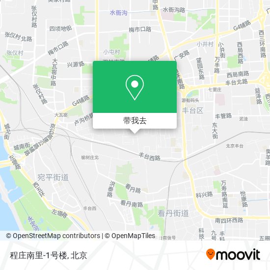 程庄南里-1号楼地图