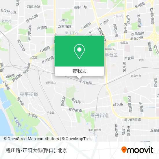 程庄路/正阳大街(路口)地图