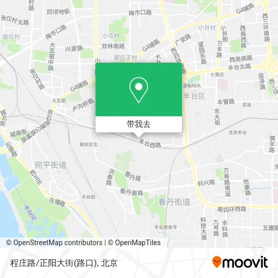 程庄路/正阳大街(路口)地图