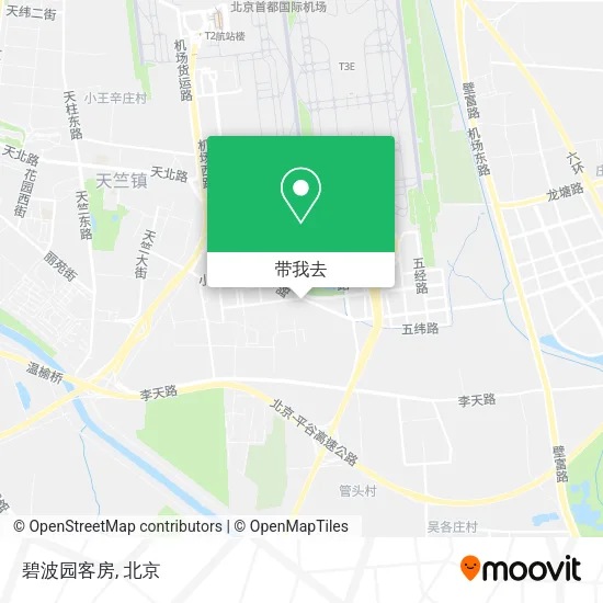 碧波园客房地图