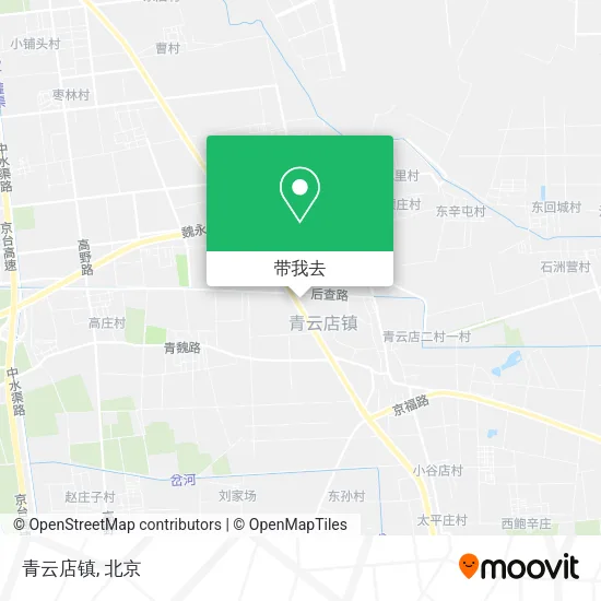 青云店镇地图