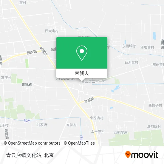 青云店镇文化站地图