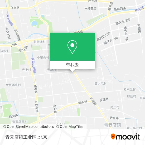 青云店镇工业区地图
