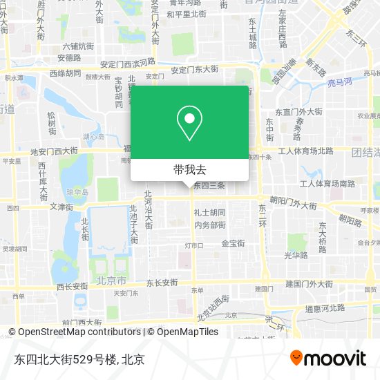 东四北大街529号楼地图
