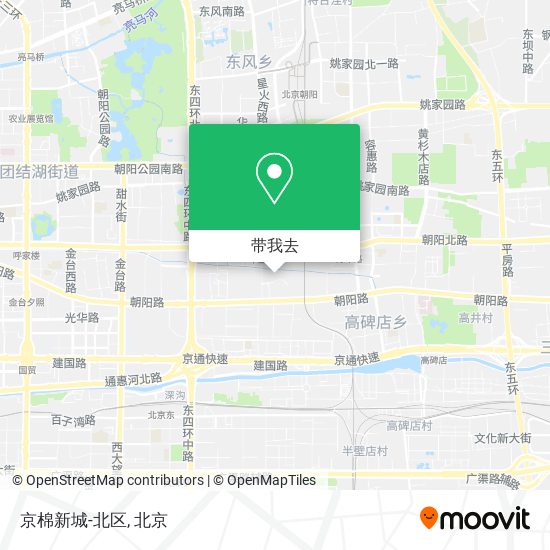 京棉新城-北区地图