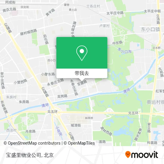 宝盛里物业公司地图