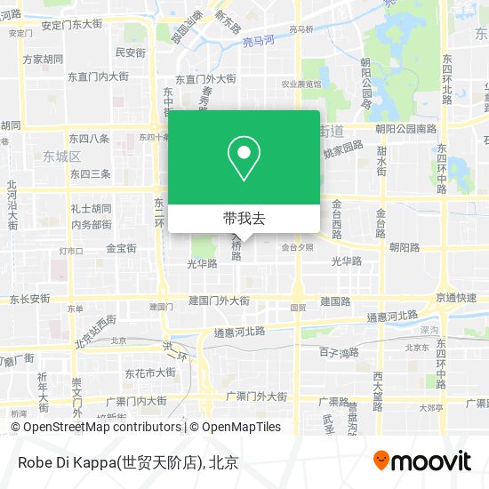 Robe Di Kappa(世贸天阶店)地图