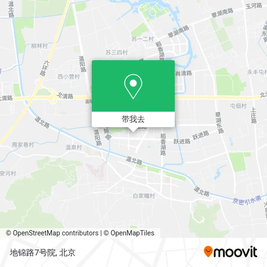 地锦路7号院地图