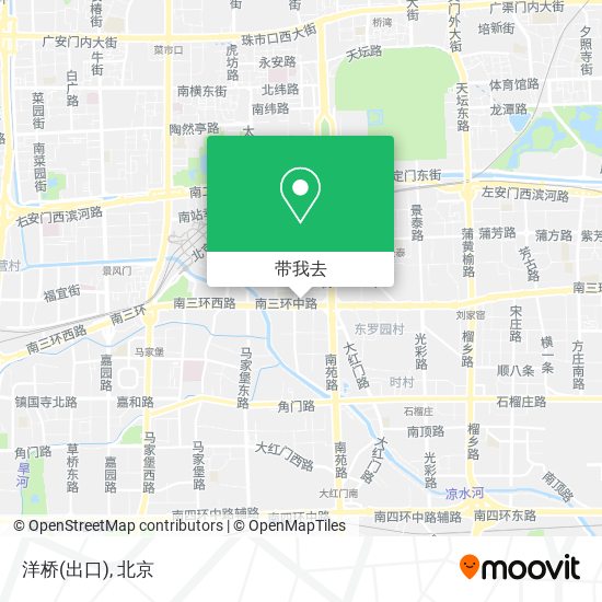 洋桥(出口)地图