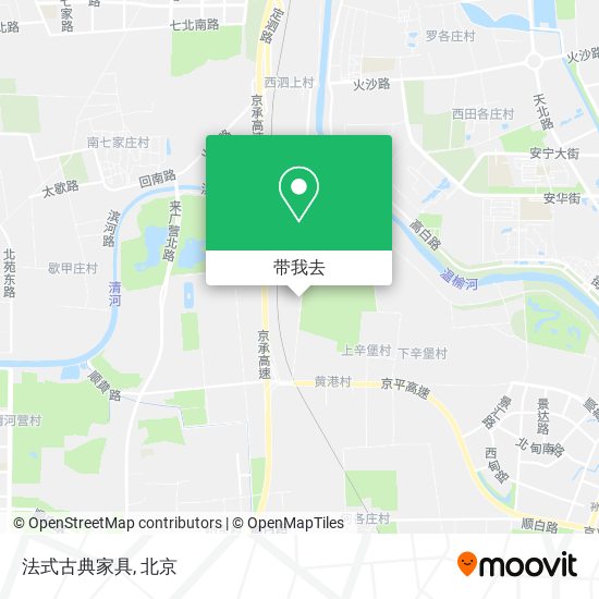 法式古典家具地图