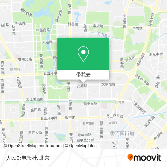 人民邮电报社地图