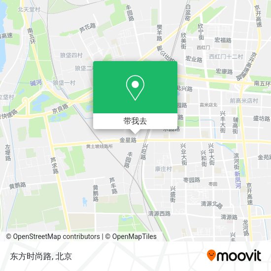 东方时尚路地图