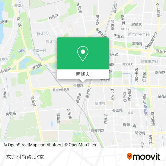 东方时尚路地图