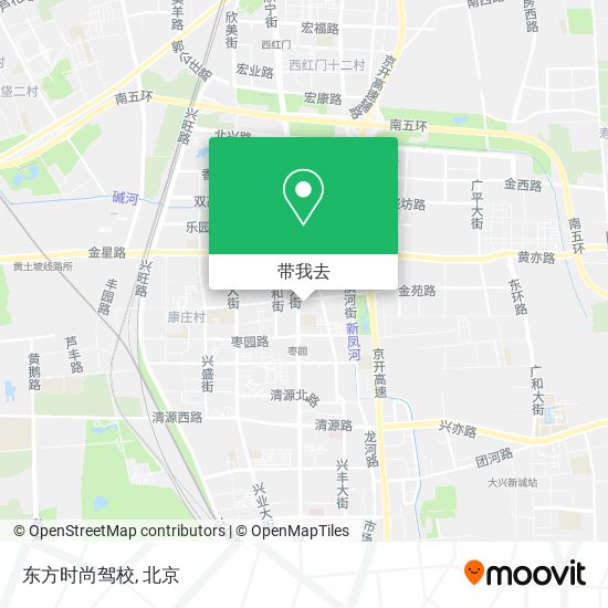 东方时尚驾校地图
