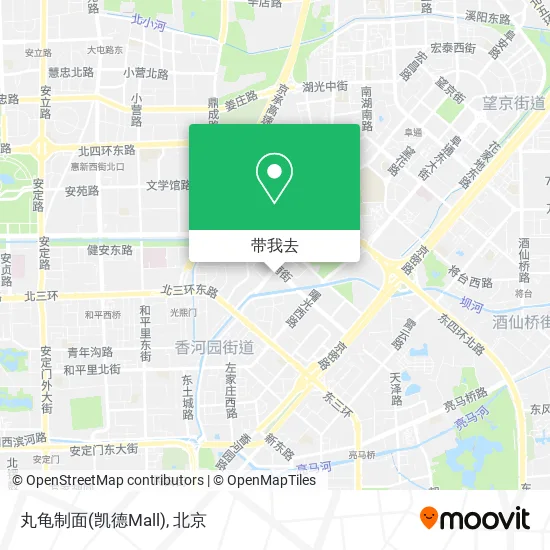丸龟制面(凯德Mall)地图