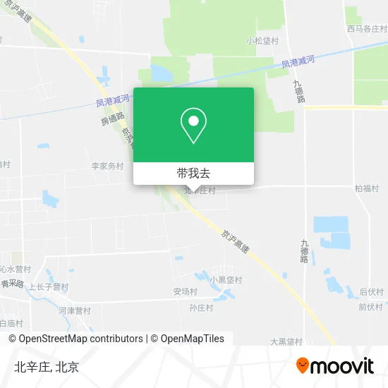 北辛庄地图