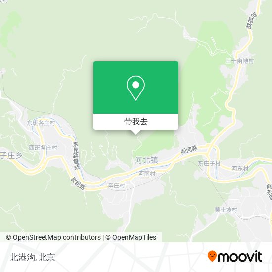 北港沟地图
