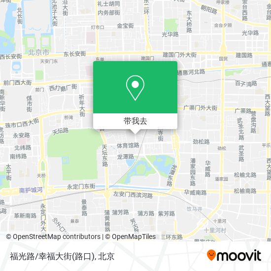 福光路/幸福大街(路口)地图
