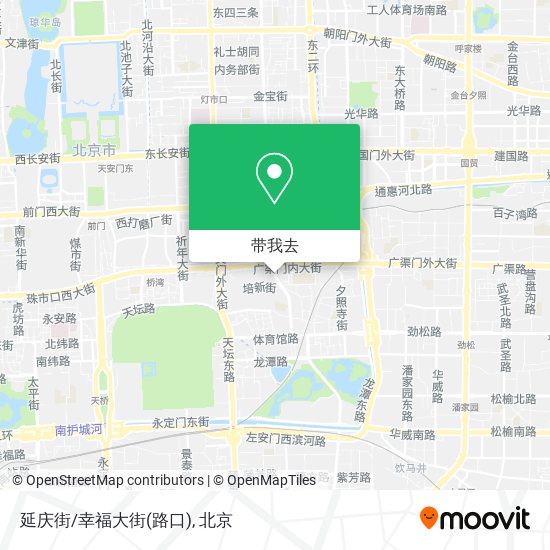 延庆街/幸福大街(路口)地图