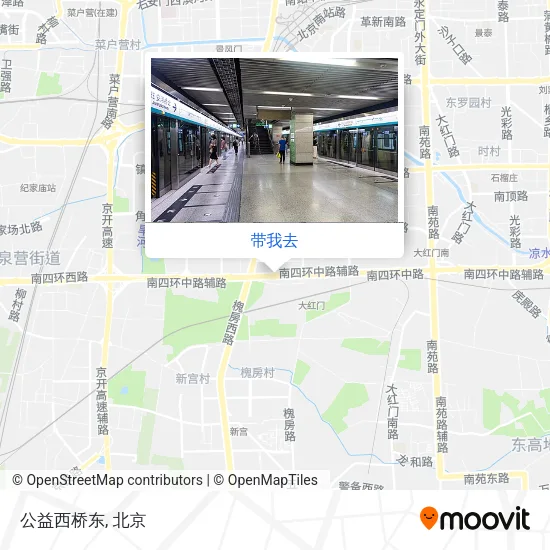 公益西桥东地图
