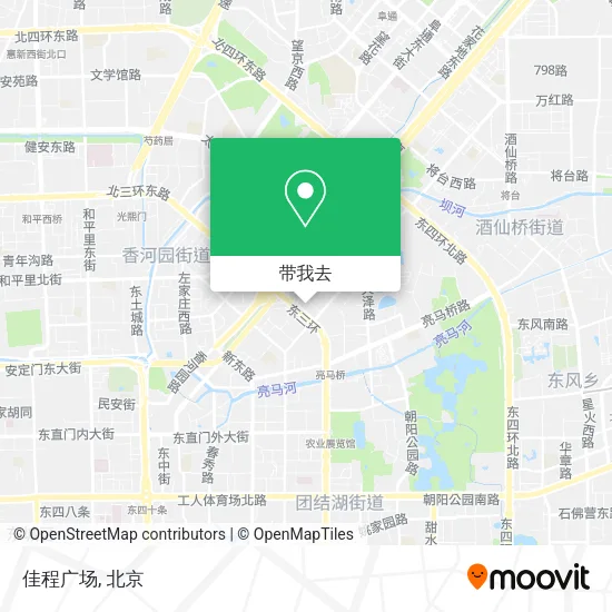 佳程广场地图