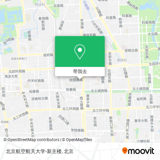 北京航空航天大学-新主楼地图