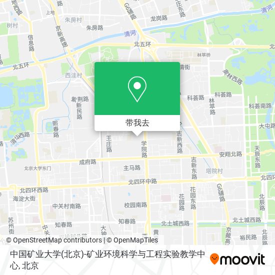 中国矿业大学(北京)-矿业环境科学与工程实验教学中心地图