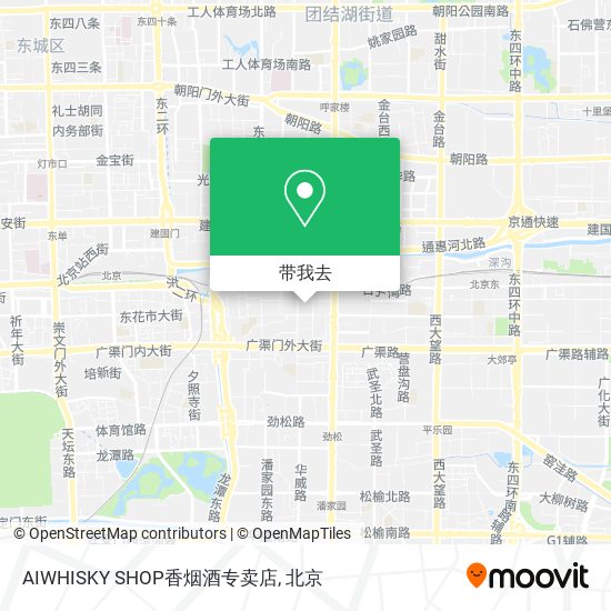 AIWHISKY SHOP香烟酒专卖店地图