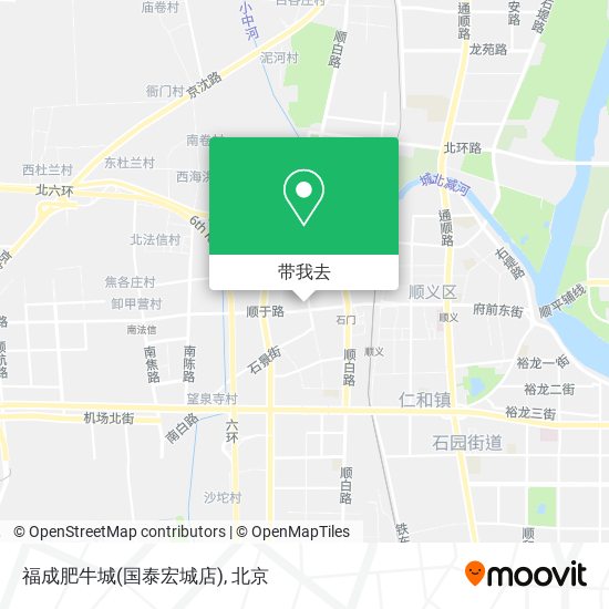 福成肥牛城(国泰宏城店)地图