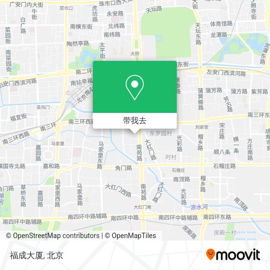 福成大厦地图