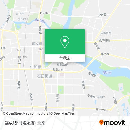 福成肥牛(裕龙店)地图