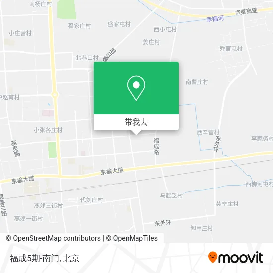福成5期-南门地图